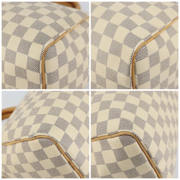 LOUIS VUITTON Damier Azur Speedy 25 Hand Bag N41534 LV Auth 143957V - Picture 14 of 16